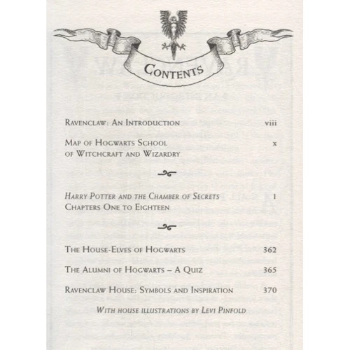J. K. Rowling: Harry Potter and the Chamber of Secrets - Ravenclaw Edition: Виробник Bloomsbury