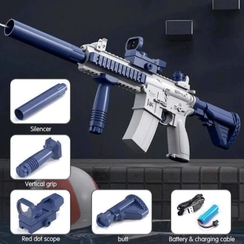Водяной автомат Water Gun M416 blue (45144): Тип водяное оружие