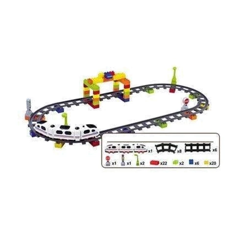 Железная дорога-конструктор Рыжий кот Суперстарт