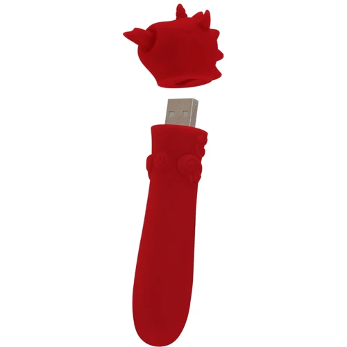 Вібратор-єдиноріжка Unihorn USB Bullet - Blaze Diablo віброкуля, USB зарядка