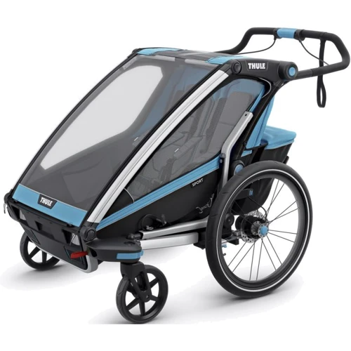 Мультиспортивная коляска Thule Chariot Sport2 Thule Blue/Black TH10201015: Количество блоков 1