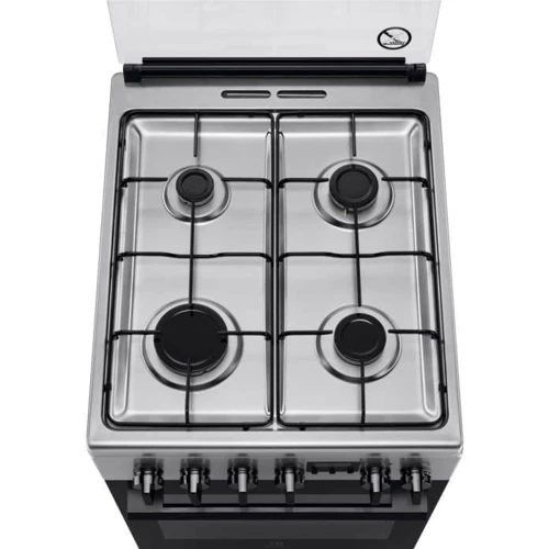 Плита комбинированная Electrolux LKK540201X: Размеры 85x50x60 см (ВxШxГ)