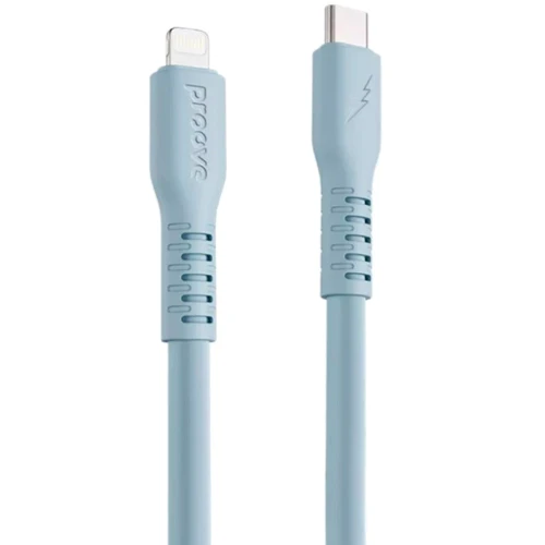 Кабель Proove Cable USB-C to Lightning Eternal 27W 2m Light Blue (CCET27002128)