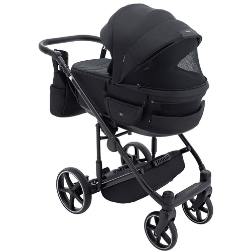 Коляска 2 в 1 Adamex Zico Lux TK-53 черный (680772): Возможность установки люльки есть