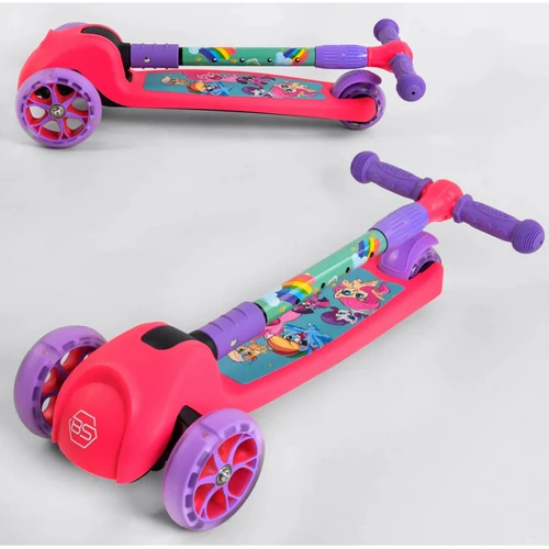 Самокат триколісний Best Scooter 68055: Тип гальма ножной