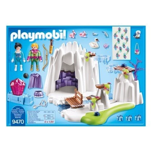 Конструктор Playmobil Хрустальная пещера 9470: Количество деталей, шт. 77