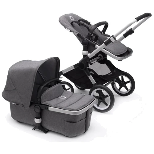 Универсальная коляска 2 в 1 Bugaboo Cameleon 3 Plus (Black / Grey Melange - Grey Melange) фото 8