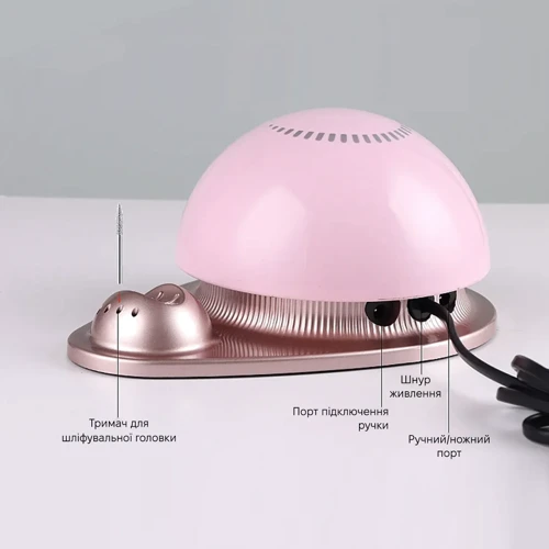 Фрезер для маникюра и педикюра SML Nail Sander M21 Pink фото 8