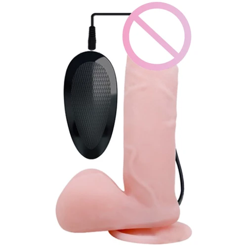 Реалистичный вибратор LYBAILE Oliver 9,5 "Vibrating Dildo Flesh