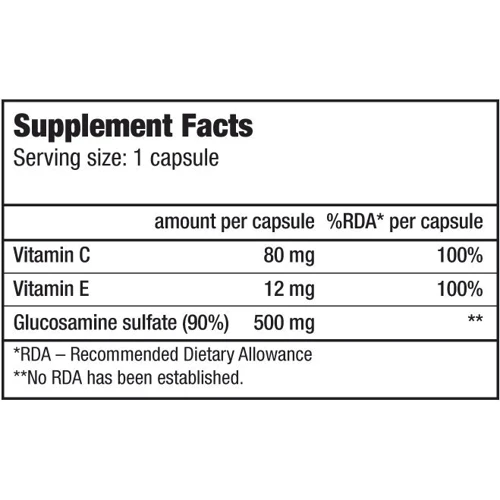 BioTechUSA Glucosamine 500 60 caps: Пол Унисекс