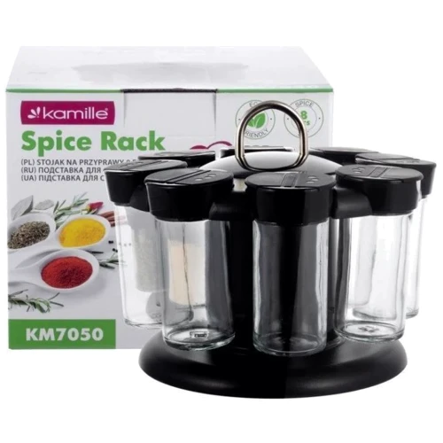 Набор для специй Kamille 9 предметов KM-7050