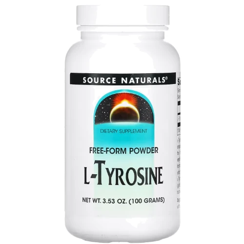 Source Naturals L-Tyrosine L-тирозин вільної форми 660 мг 100 г