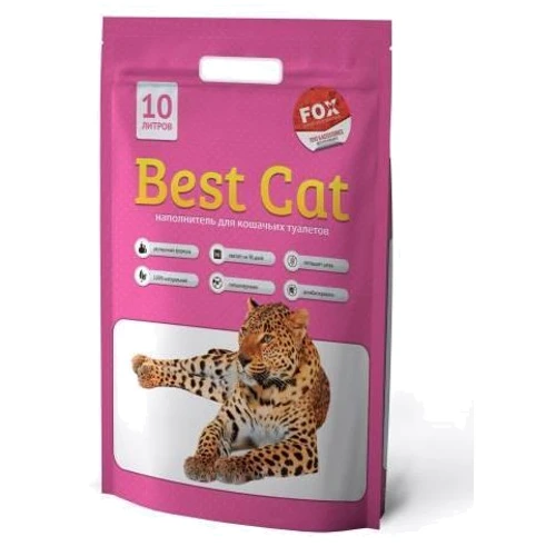 Наполнитель для кошачьего туалета Best Cat Pink Flowers 10 л 4 кг (SGL011)