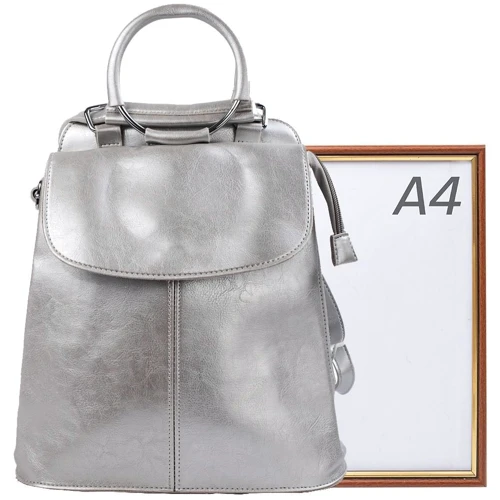 Жіночий рюкзак Valiria Fashion сріблястий (4DETBI9945-11): Стать жіночий