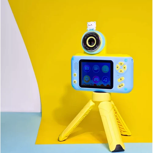 Детский фотоаппарат PRC Space Series S9 With Tripod blue: Датчики прикосновения