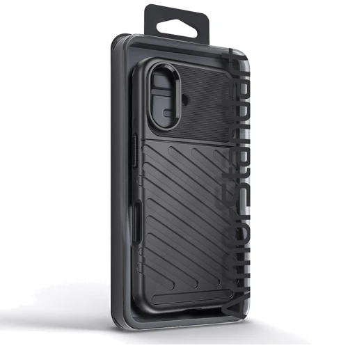 Чехол для iPhone ArmorStandart TPU Rhino Black for iPhone 16 (ARM82277): Материалы Термополиуретан