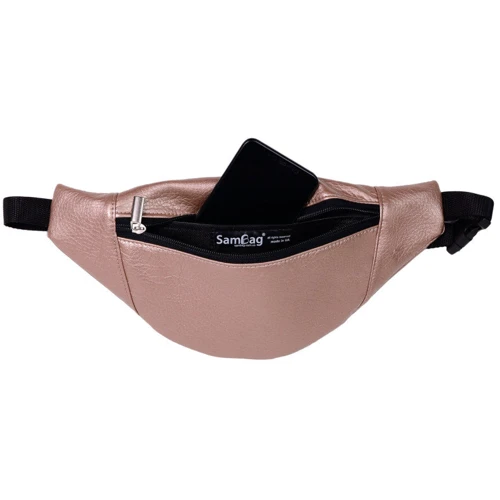Жіноча поясна сумка Sambag Hoso MSH рожева (82111025sale): Тип Сумки
