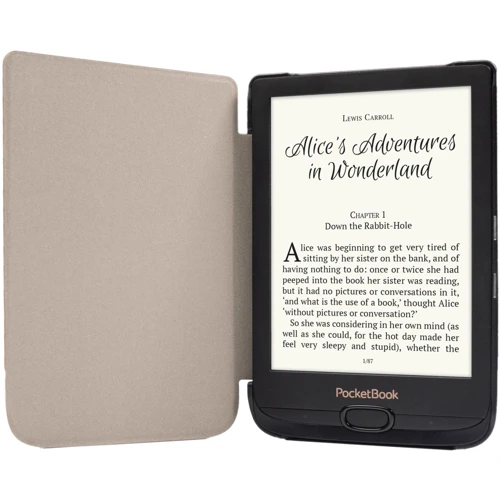 Аксессуар к электронной книге PocketBook Shell Brown for Pocketbook PB616 / PB627 / PB632 (WPUC-627-S-LB) фото 5