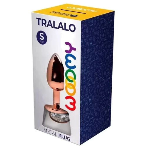 Анальная пробка Wooomy Tralalo Metal Plug Size M