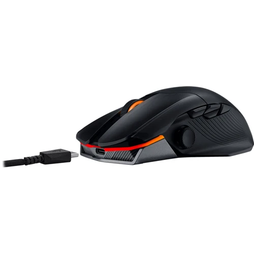 Мышь ASUS ROG Chakram X Origin RGB Black (90MP02N1-BMUA00): Радиус действия 10 м