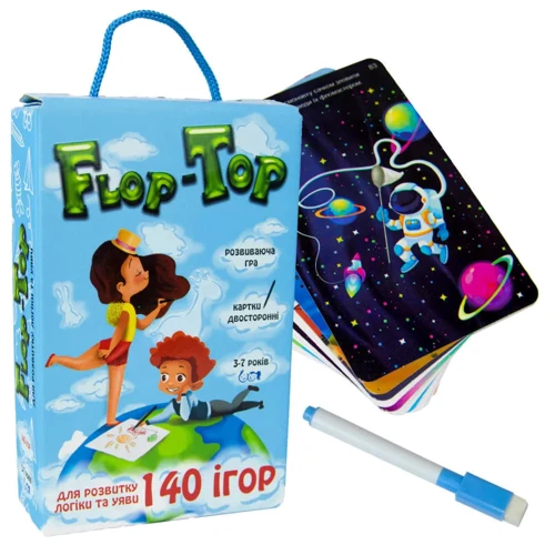 Настольная игра Strateg Flop-Top укр.(30868): Вид логические