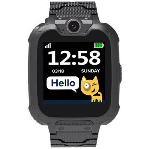 Смарт-часы Canyon Tony Kids KW-31 Black: Дисплей 1.54" LCD (240x240)
