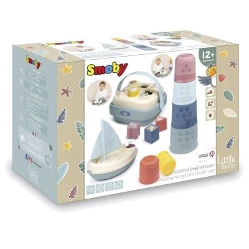 Игровой набор для ванной Smoby Little развлечения 12 мес.+ (140104)