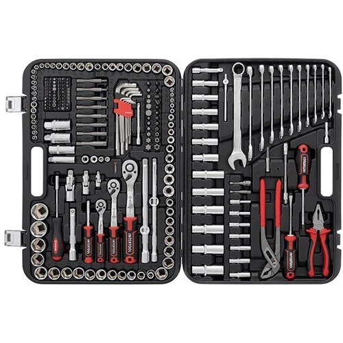 INTERTOOL ET-8233 Набор инструментов 1/2" & 3/8" & 1/4", 233ед., Cr-V STORM фото 5