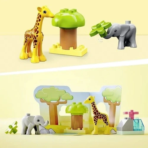 Конструктор LEGO DUPLO Town Дикие животные Африки 10 деталей (10971): Серия DUPLO