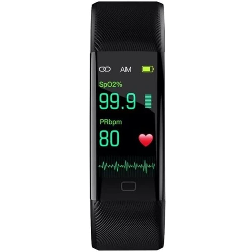 Фитнес-браслет Lemfo F07T Black: Цвет черный