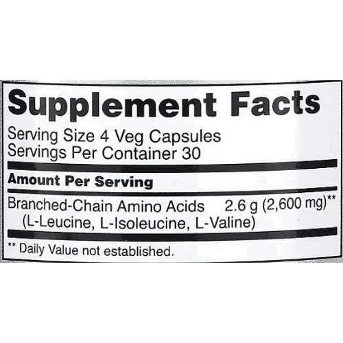 Now Foods Sports, Branched Chain Amino Acids, 120 Capsules (NF0053)