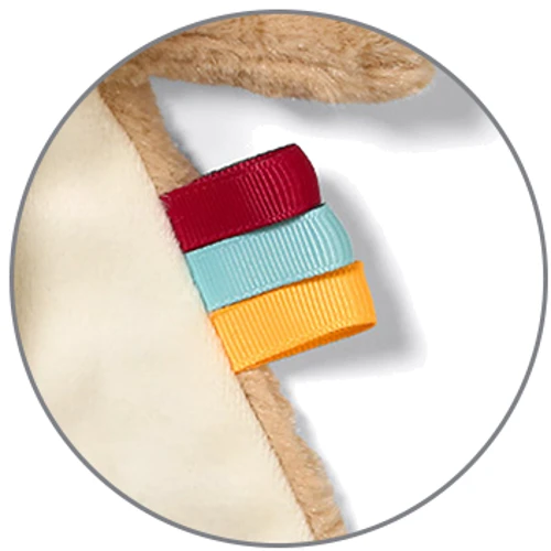 Обіймашка для малюків Babyono Цуценя Віллі з тримачем для пустушки (1523)