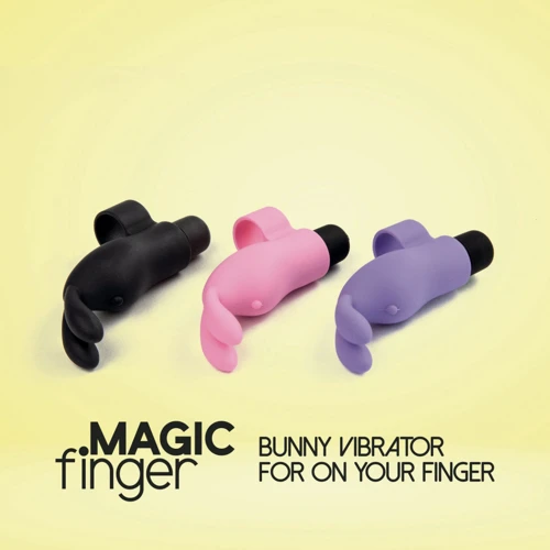 Вибратор на палец FeelzToys Magic Finger Vibrator Black