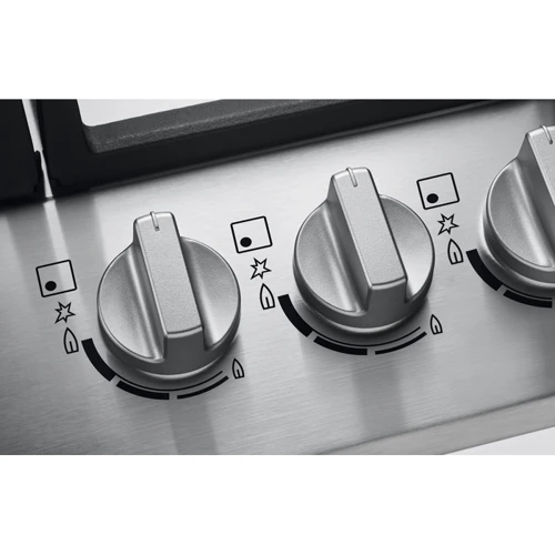 Варочная поверхность газовая Zanussi GPZ262SS: Расположение панели Спереди справа