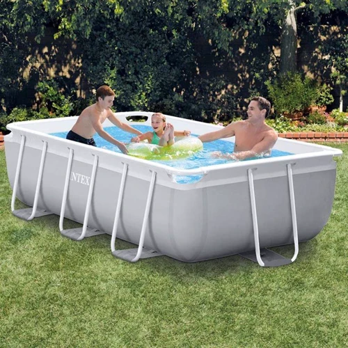 Intex Басейн каркас 26784 прямокутний, фільтр-насосом, 300х175х80 см, 3539 л фото 5