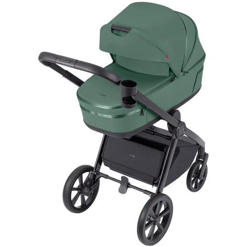 Универсальная коляска 2 в 1 Carrello Omega CRL-6540 Nova Green (CRL-6540 Nova Green): Материал колес резина