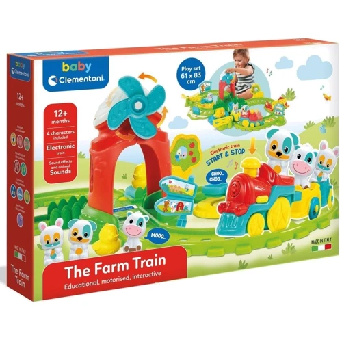 Ігровий набір Clementoni The Farm Train (8005125173853)