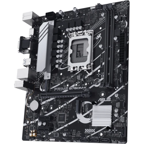 ASUS PRIME B760M-K: Разъемы на плате USB Type-C, USB 3.2 Gen 1, USB 2.0, СОМ