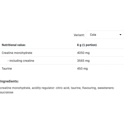 Креатин All Nutrition Creatine Muscle Max 500 g / 166 servings / Cola