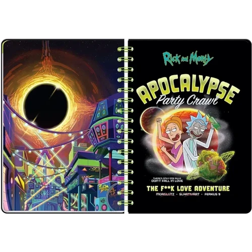 Щоденник-планер Kite Rick and Morty на спіралі (RM23-438): Тип Планер