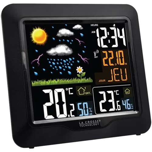 Метеостанция La Crosse WS6820 Black