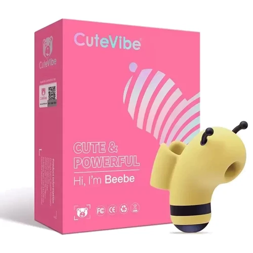 Вакуумный вибратор CuteVibe Beebe Yellow