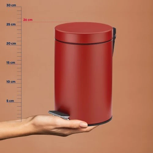 Відро для сміття KELA Monaco червоне 3 л (24289)