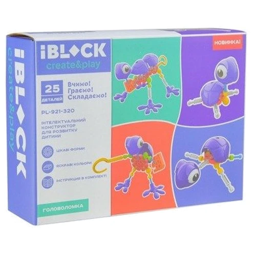 Конструктор Iblock 25 деталей (PL-921-320) фото 1