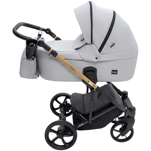 Коляска 2 в 1 Bair Onyx Soft OS-218 серый (680955): Ширина шасси 58.5 см