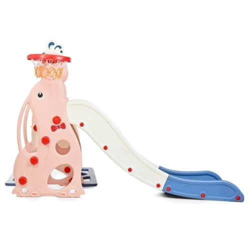 Дитяча гірка-гойдалка Bambi WM19020-8 (pink / blue): Виробник Bambi