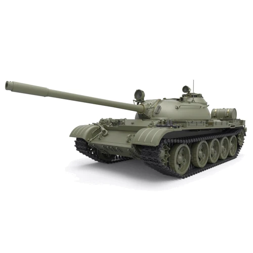 Збірна модель MiniArt Радянський середній танк Т-55А зразка 1965 р пізній з інтер'єром 1:35 (MA37022) фото 8