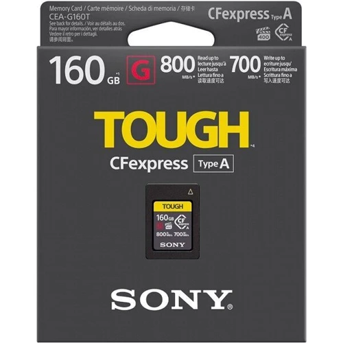 Карта памяти Sony 160GB Cfexpress Tough Type A (CEAG160T.SYM): Тип карты CFexpress