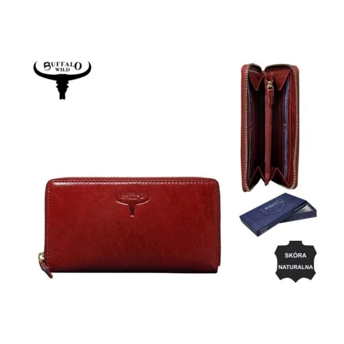Жіночий гаманець Buffalo Wild бордовий (556-BWJ Red): Країна виробник Польща