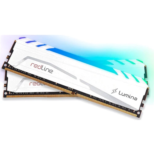 Mushkin 32 GB (2x16GB) DDR5 6400 MHz Redline Lumina RGB White (MLB5C640A77P16GX2) фото 2